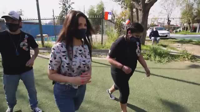 Loreto Aravena en ensayo