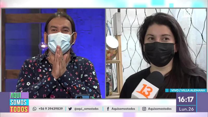 Jairo y Ana Karina en Aquí somos Todos