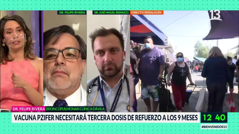 Dr Rivera y Bernucci en Bienvenidos