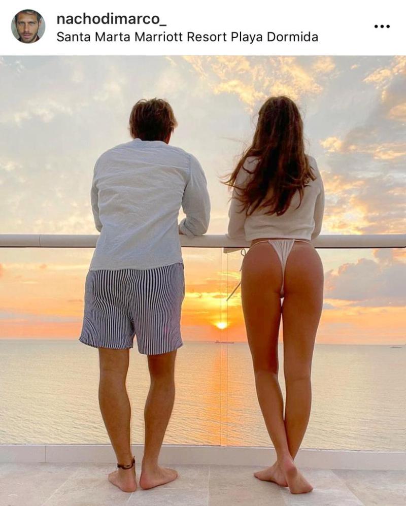 Pololo de Cata Vallejos celebra aniversario con particular foto