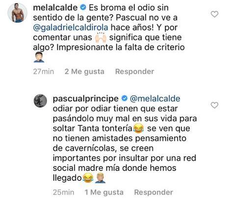 Pascual Fernández reacciona tras ser involucrado con Gala Caldirola
