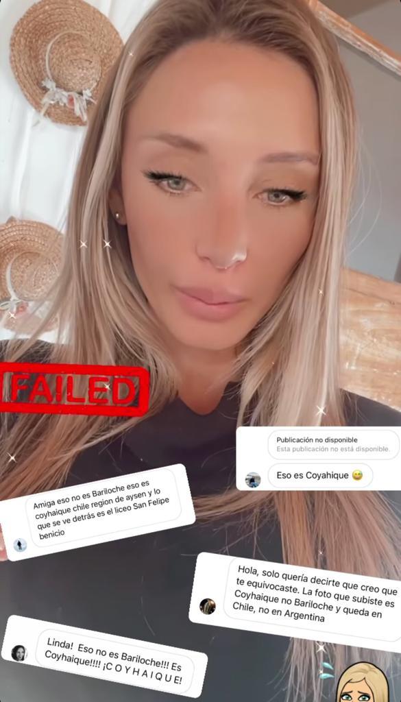 Funan a Yuli Cagna por confundir a Coyhaique con Bariloche