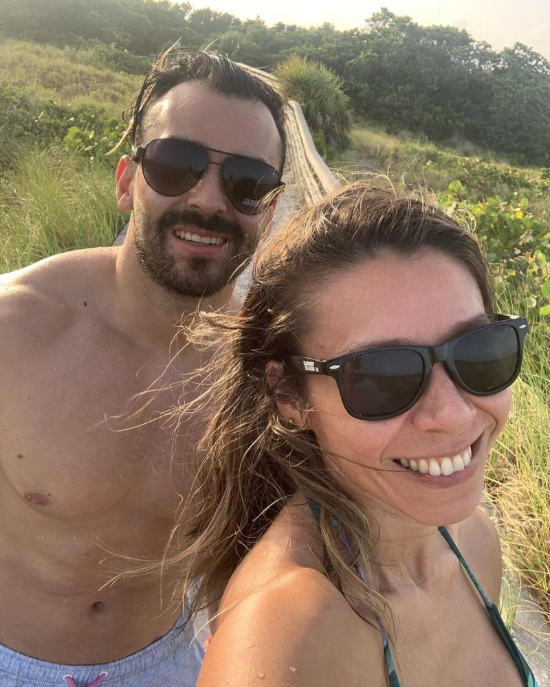 Cecilia Gutiérrez está esperando a su primer hijo