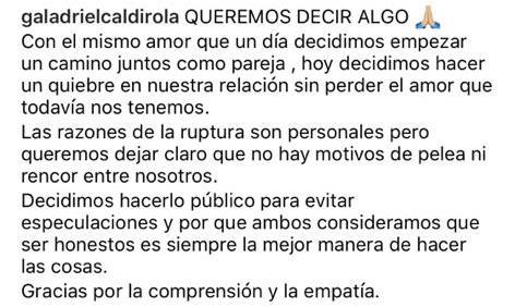 Confirmado: Gala Caldirola y Mauricio Isla se separaron