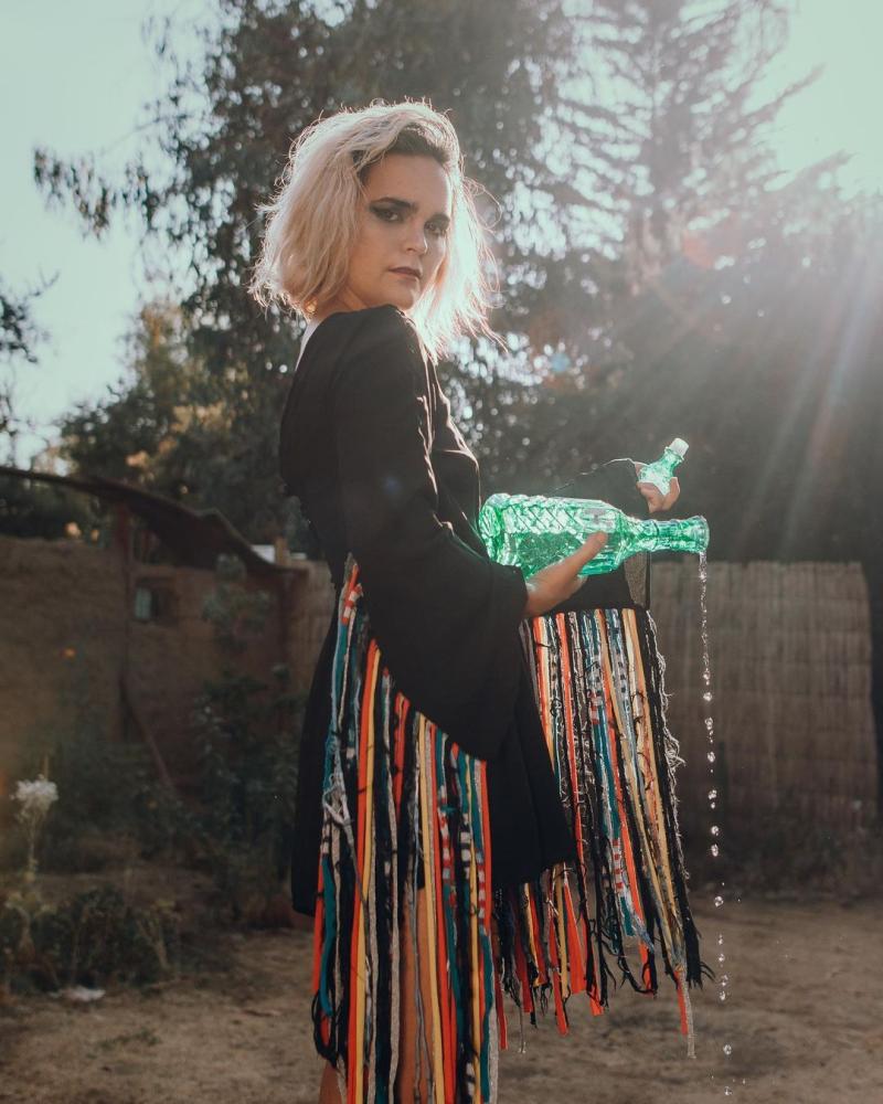 Camila Moreno fue detenida en pleno centro de Santiago