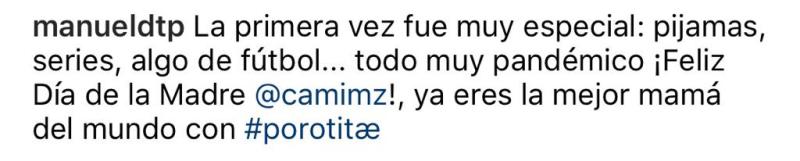 Manuel de Tezanos confirma embarazo de su novia