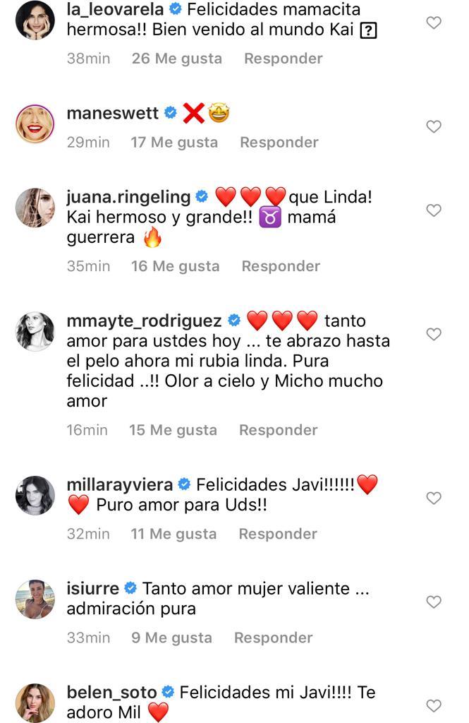 “Eres sanito”: Javiera Acevedo muestra a su hijo recién nacido