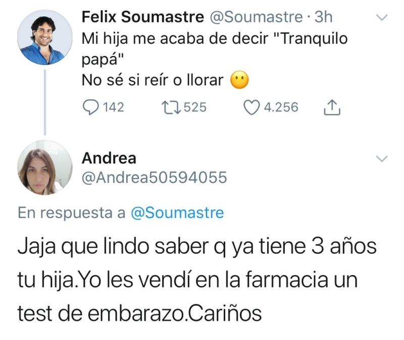 Félix Soumastre se vuelve viral por anécdota con su hija de 3 años