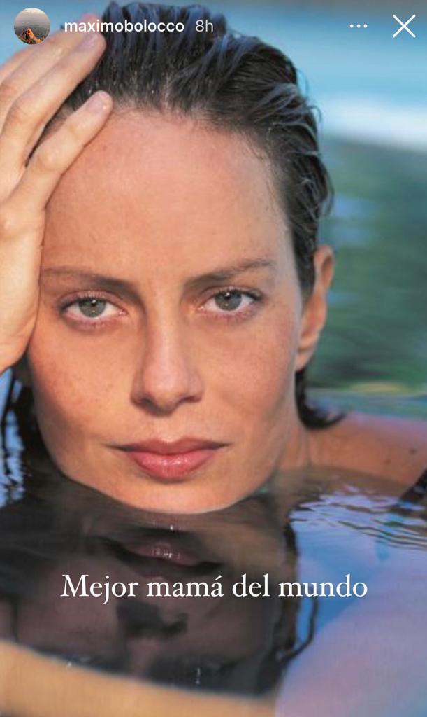 Máximo Menem cautiva con mensaje cumpleañero para su madre