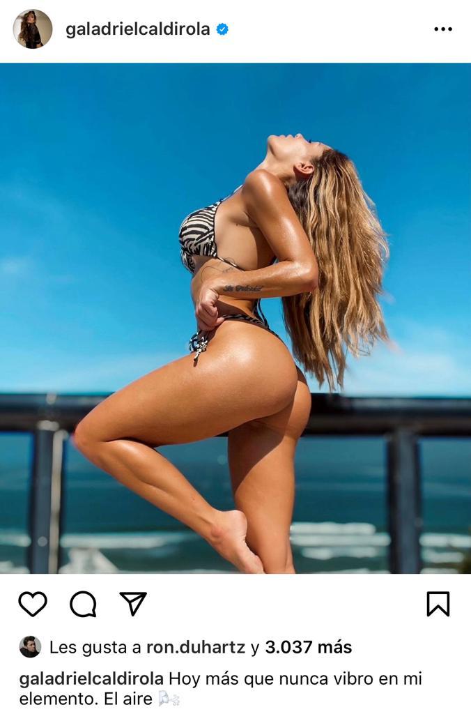 “Se liberó”: Gala Caldirola se luce con bikinazo tras quiebre