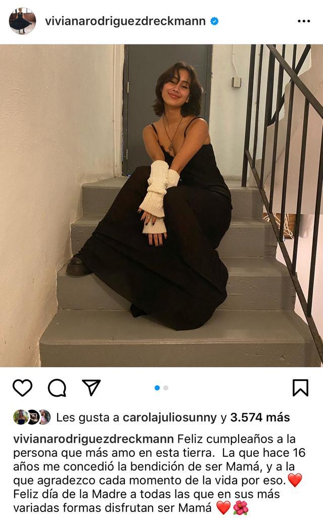 Viviana Rodríguez impacta al mostrar a su hija adolescente