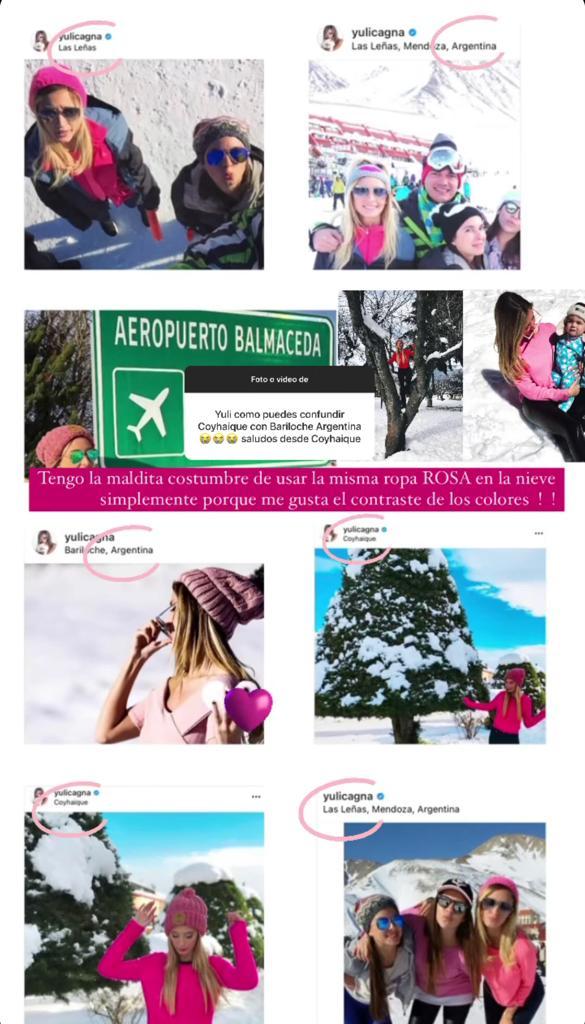 Funan a Yuli Cagna por confundir a Coyhaique con Bariloche