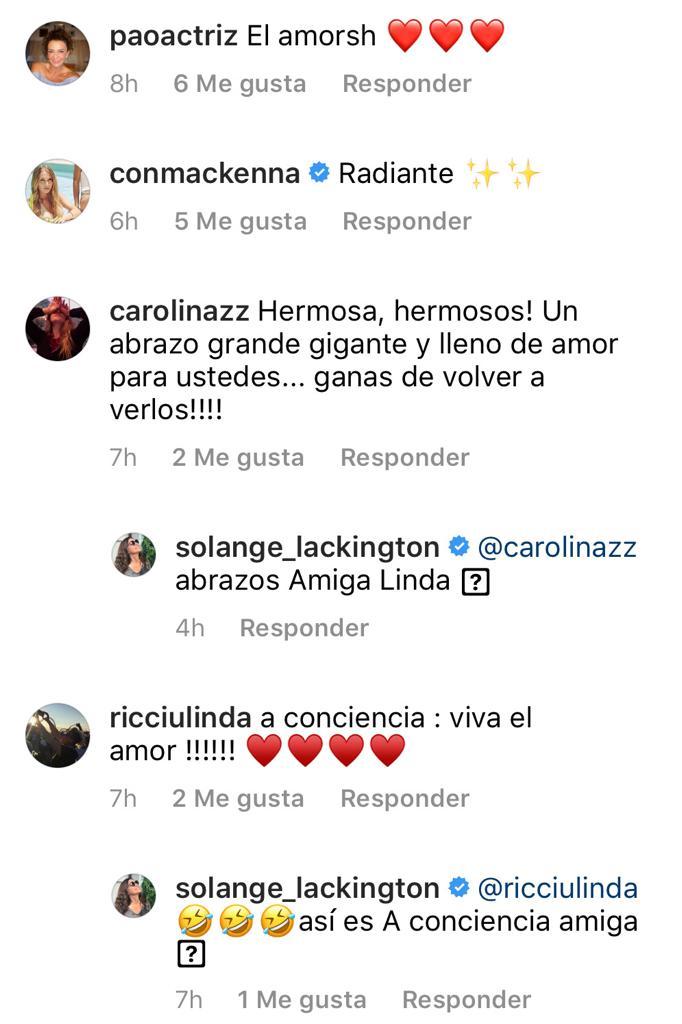 Solange Lackington deslumbra en fotos con su pololo holandés