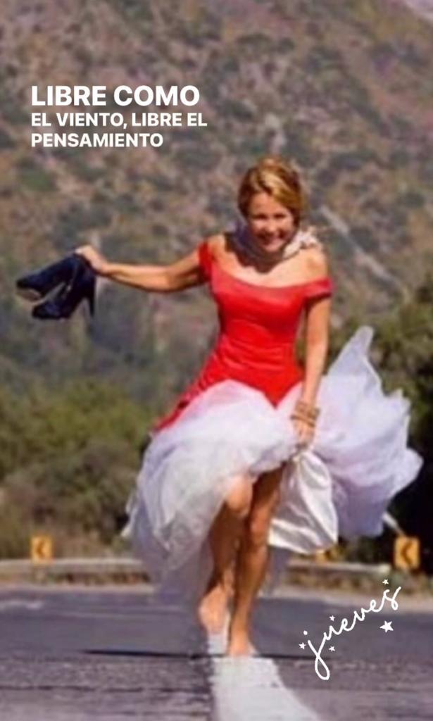 “Libre”: Cathy Barriga se muestra con look de princesa