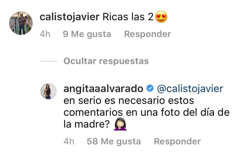Angie Alvarado no ve a su madre hace dos años