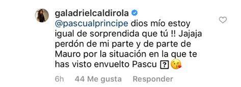 Pascual Fernández reacciona tras ser involucrado con Gala Caldirola