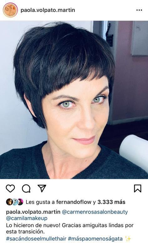 Paola Volpato se la juega con estiloso cambio de look