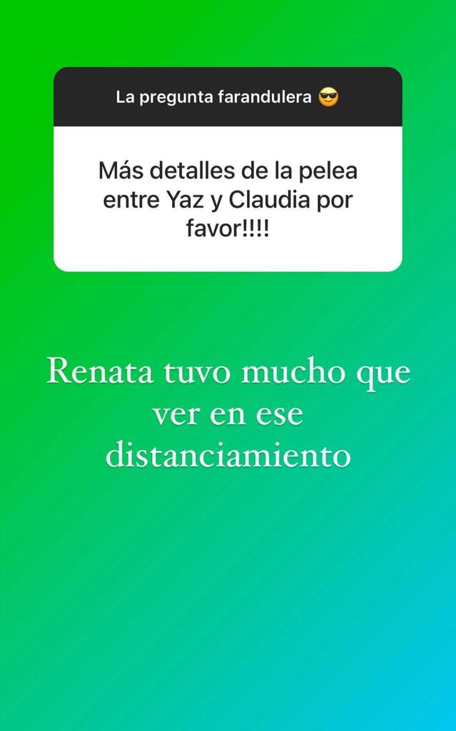 Revelan razón del quiebre entre Yazmín Vásquez y Claudia Conserva