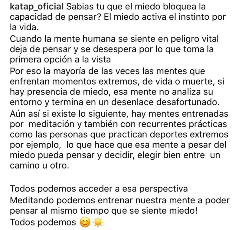 Cata Palacios reacciona a duro ataque por su apariencia actual