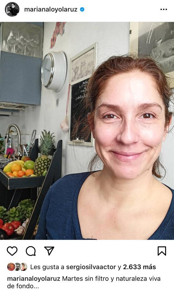 “Hermosa”: Mariana Loyola es elogiada por foto al natural