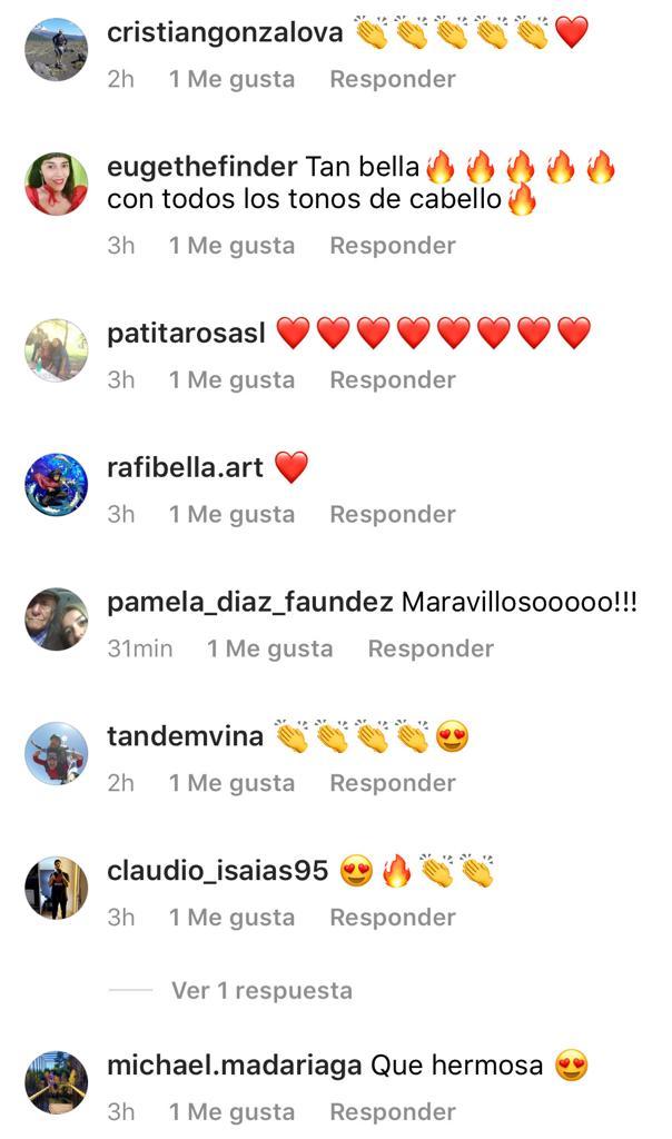 Fernanda Fuentes cambia otra vez de look y se llena de elogios