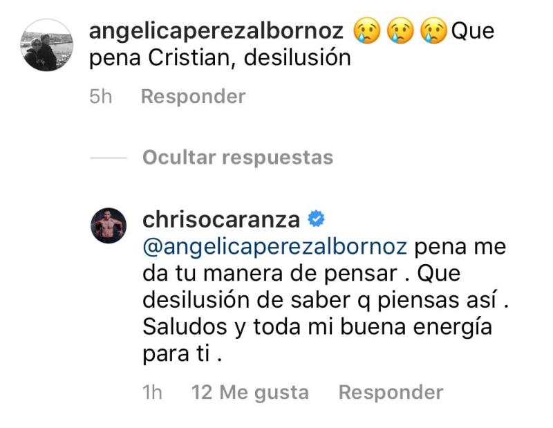 Christian Ocaranza es criticado por video con su pololo