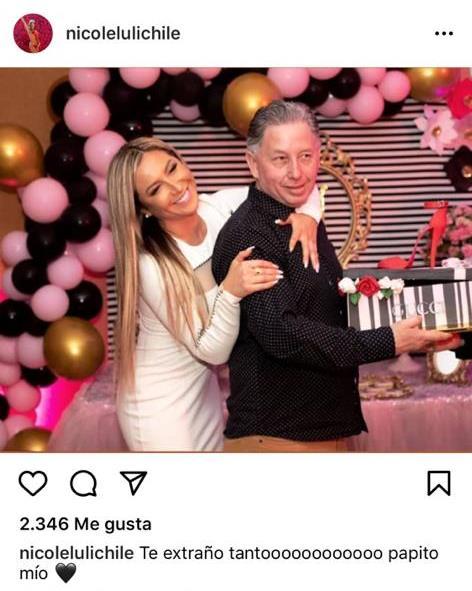 Luli genera preocupación con mensaje para su padre