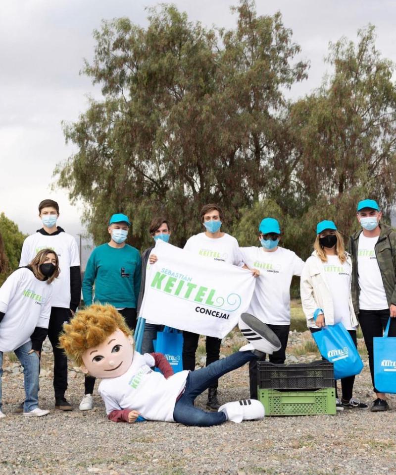 Hijo influencer de Sebastián Keitel triunfa en las elecciones