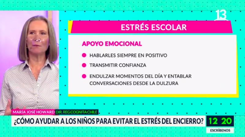 Experta explicó cómo evitar el estrés en los niños
