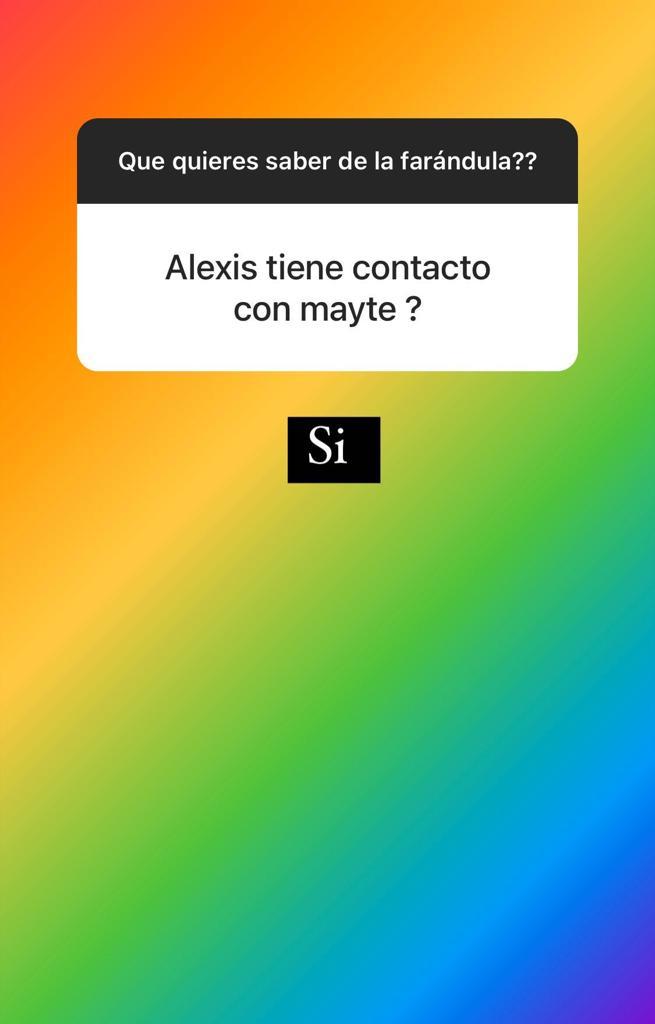 Aseguran que Alexis Sánchez y Mayte Rodríguez siguen en contacto