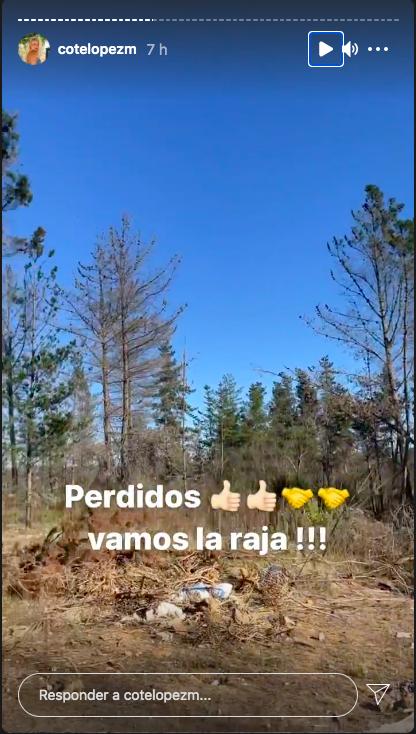 Coté López muestra en redes la divertida aventura con su papá