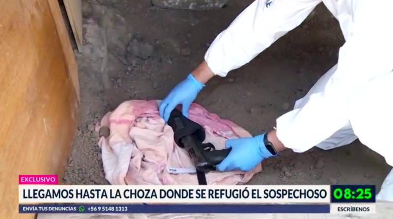 Este fue el lugar donde se ocultó el sospechoso de crimen de dos hermanos