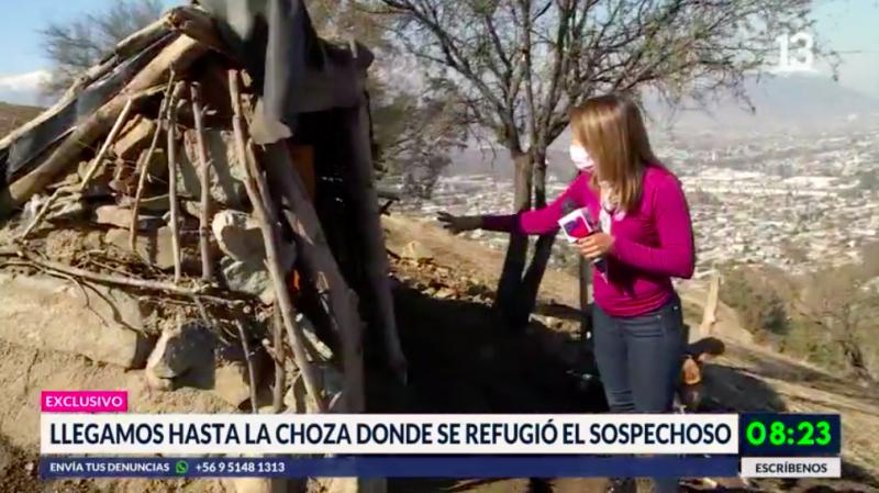 Este fue el lugar donde se ocultó el sospechoso de crimen de dos hermanos