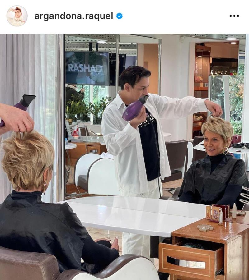 Raquel Argandoña renueva el look tras muerte de su madre