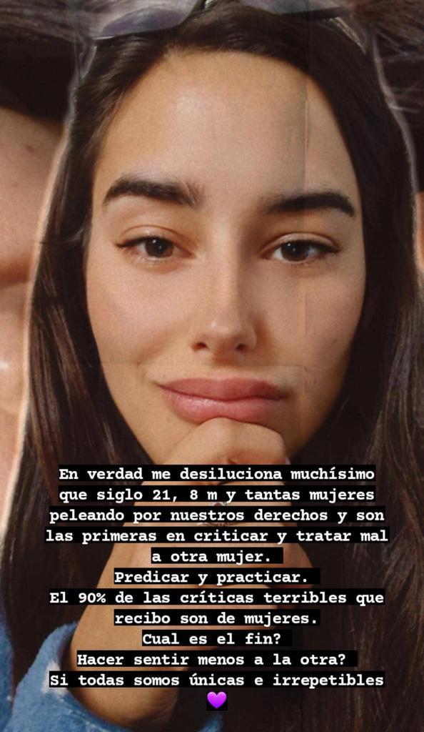 Melina Noto responde a las críticas “terribles” que recibe en redes