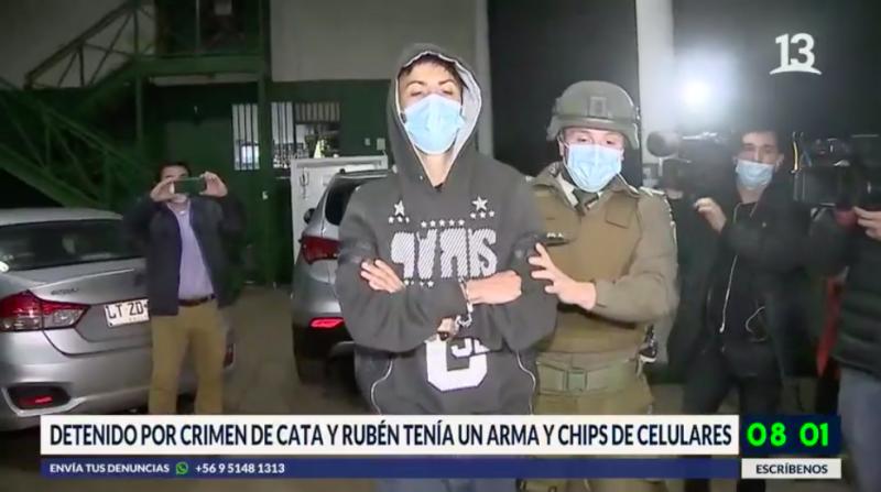 Detenido por crimen de hermanos tenía un arma y chips de celulares