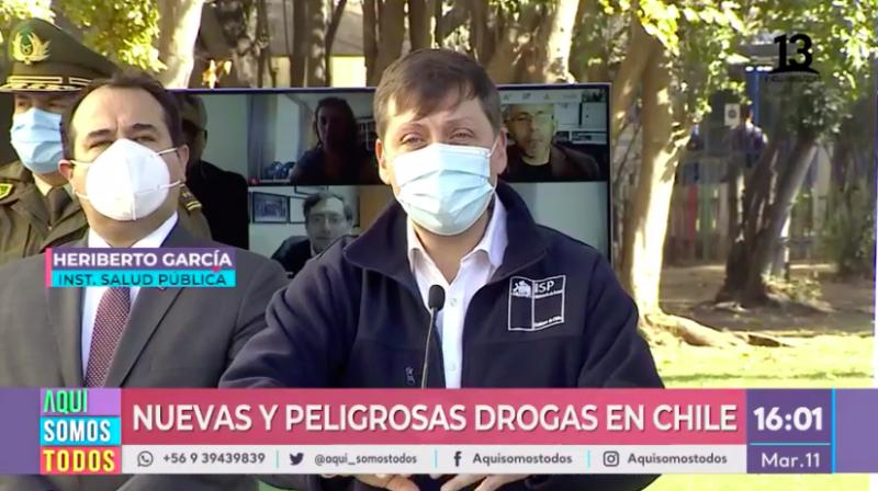 Senda advierte presencia de nuevas y peligrosas drogas en Chile