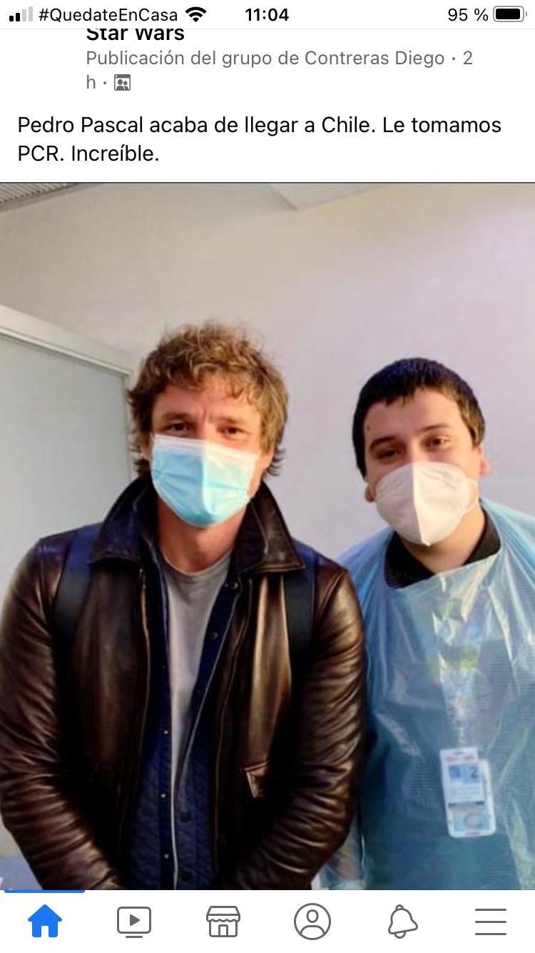 Pedro Pascal en Chile