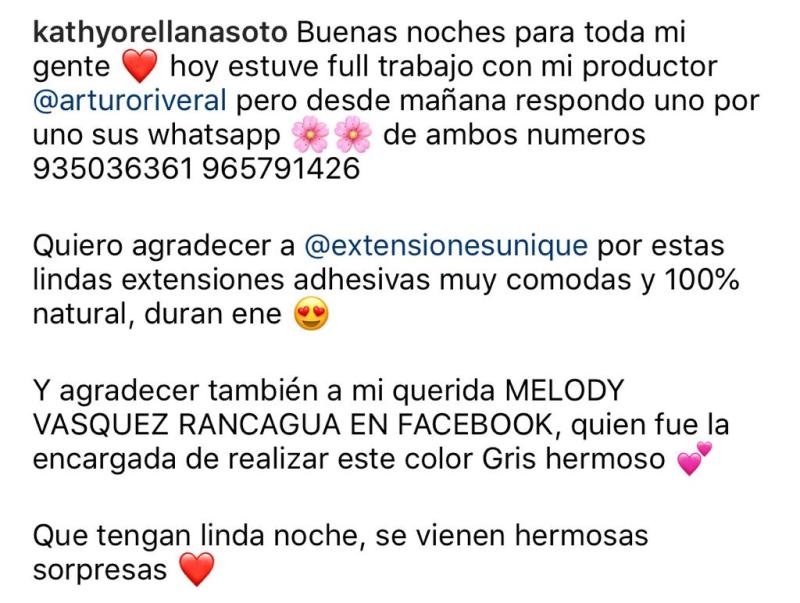 Kathy Orellana deslumbra con delgada figura y pelo gris