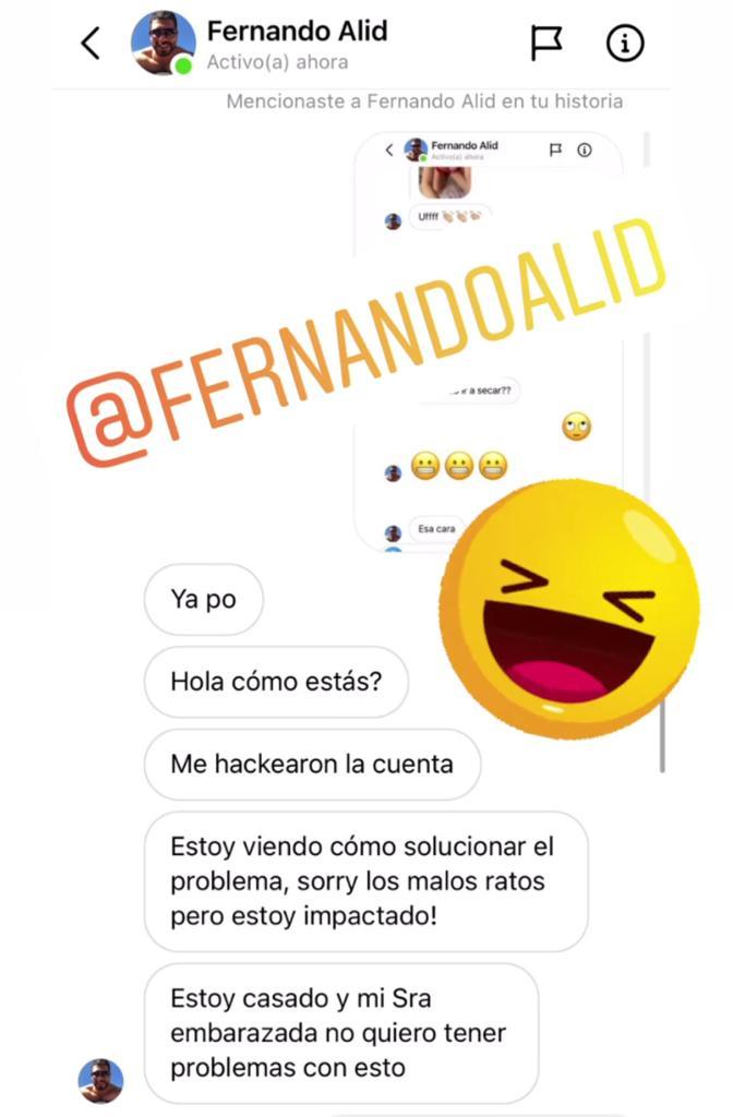 Adriana Barrientos funa a hombre casado que le enviaba mensajes