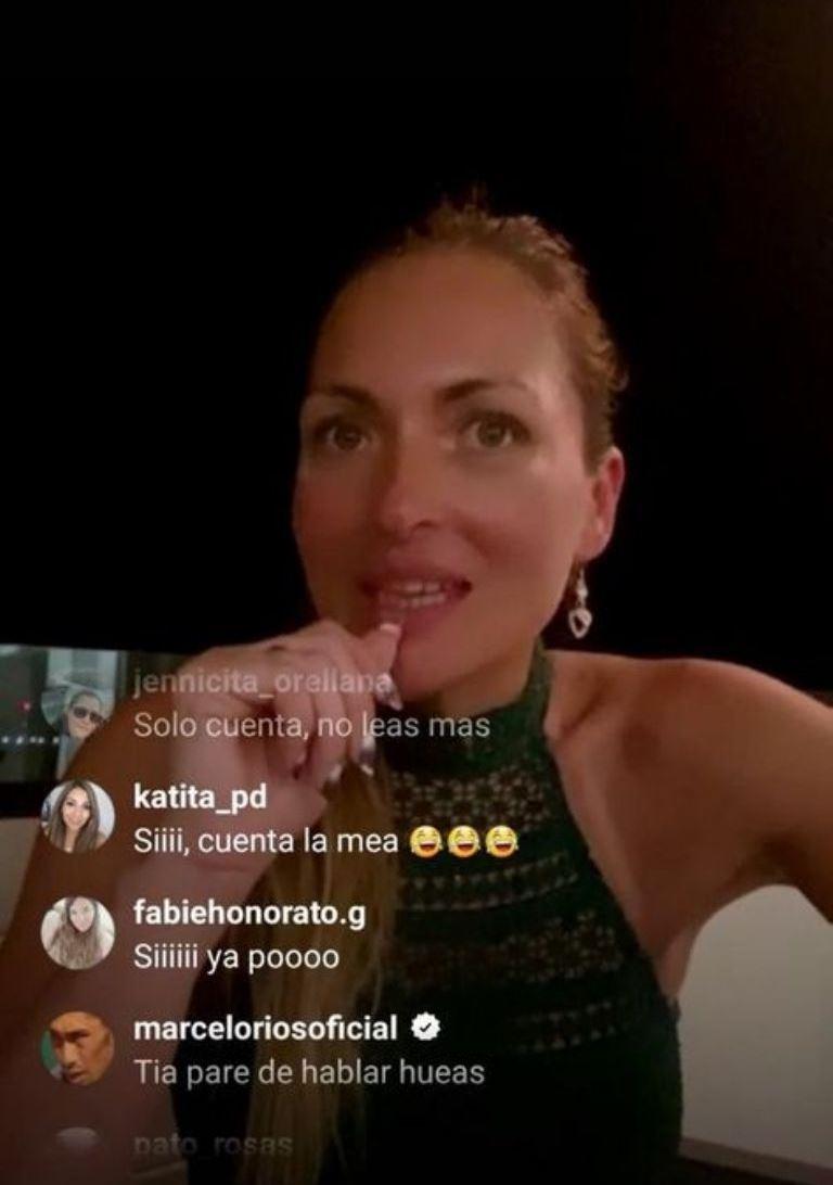 Marcelo Ríos critica a su propia esposa durante transmisión en vivo