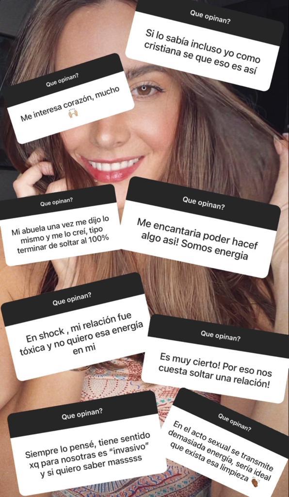 Aylén Milla es criticada por una limpieza energética de útero