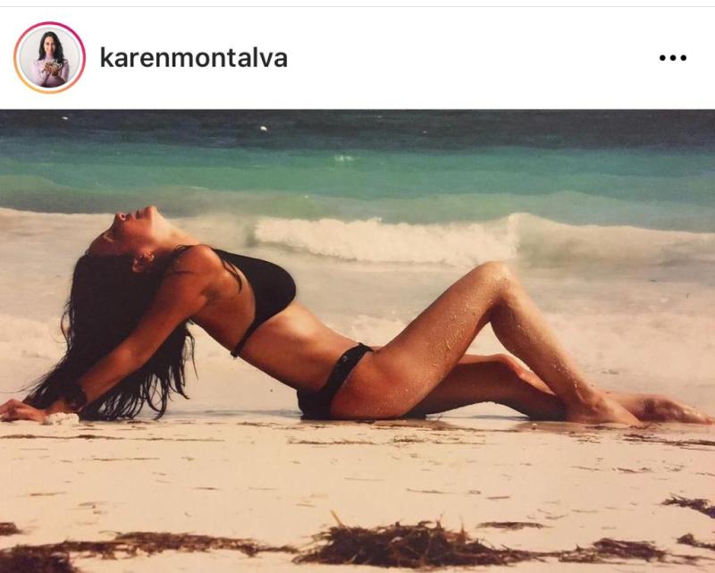 Madre de Cami Gallardo impacta con bikinazo