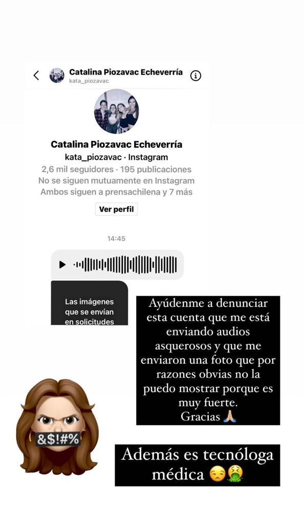 Karen Bejarano denuncia acoso de mujer: Le envía audios y fotos