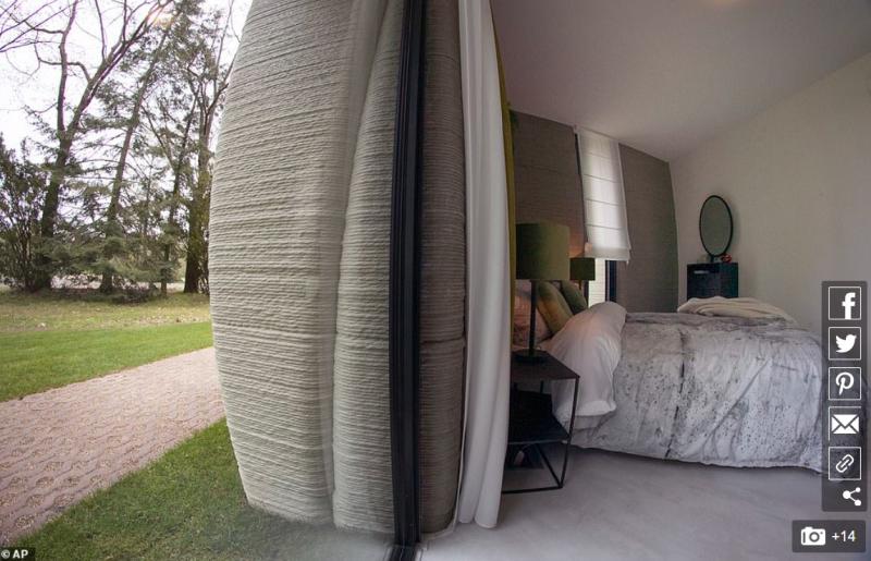Casa impresa 3D en Holanda