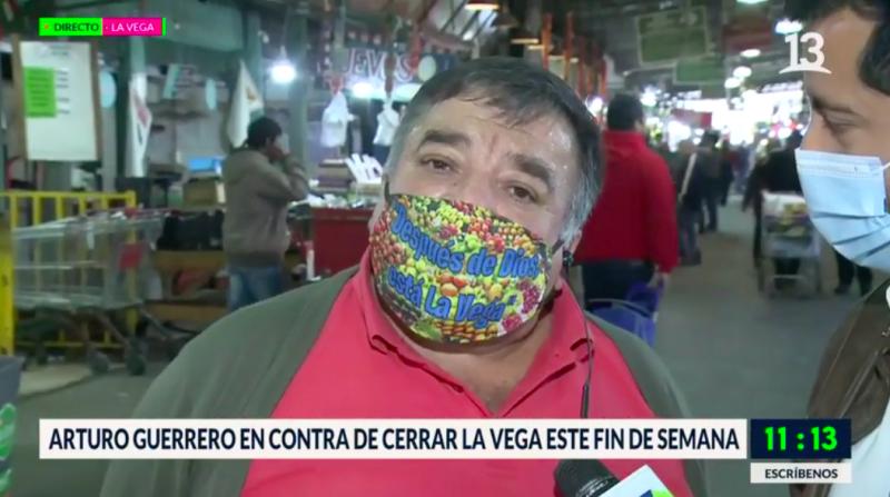 Arturo Guerrero en contra de cerrar La Vega por elecciones