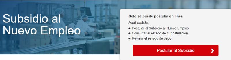 Subsidio al Nuevo Empleo