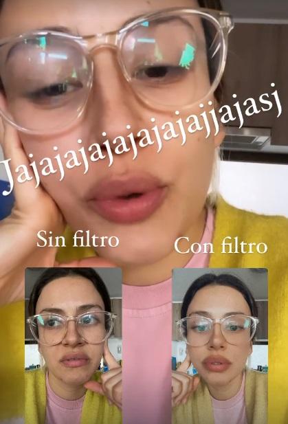 Karla Melo se sincera sobre uso de filtros en redes sociales