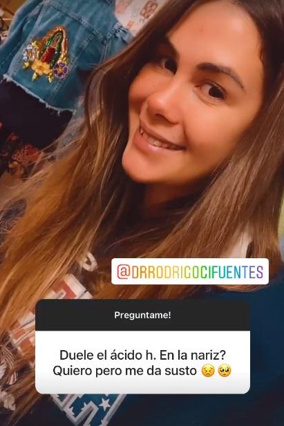 Laura Prieto confiesa intervención en su rostro