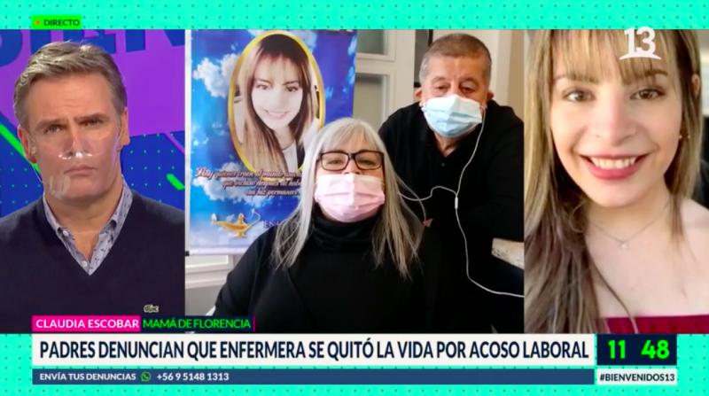 Mamá de enfermera que se quitó la vida